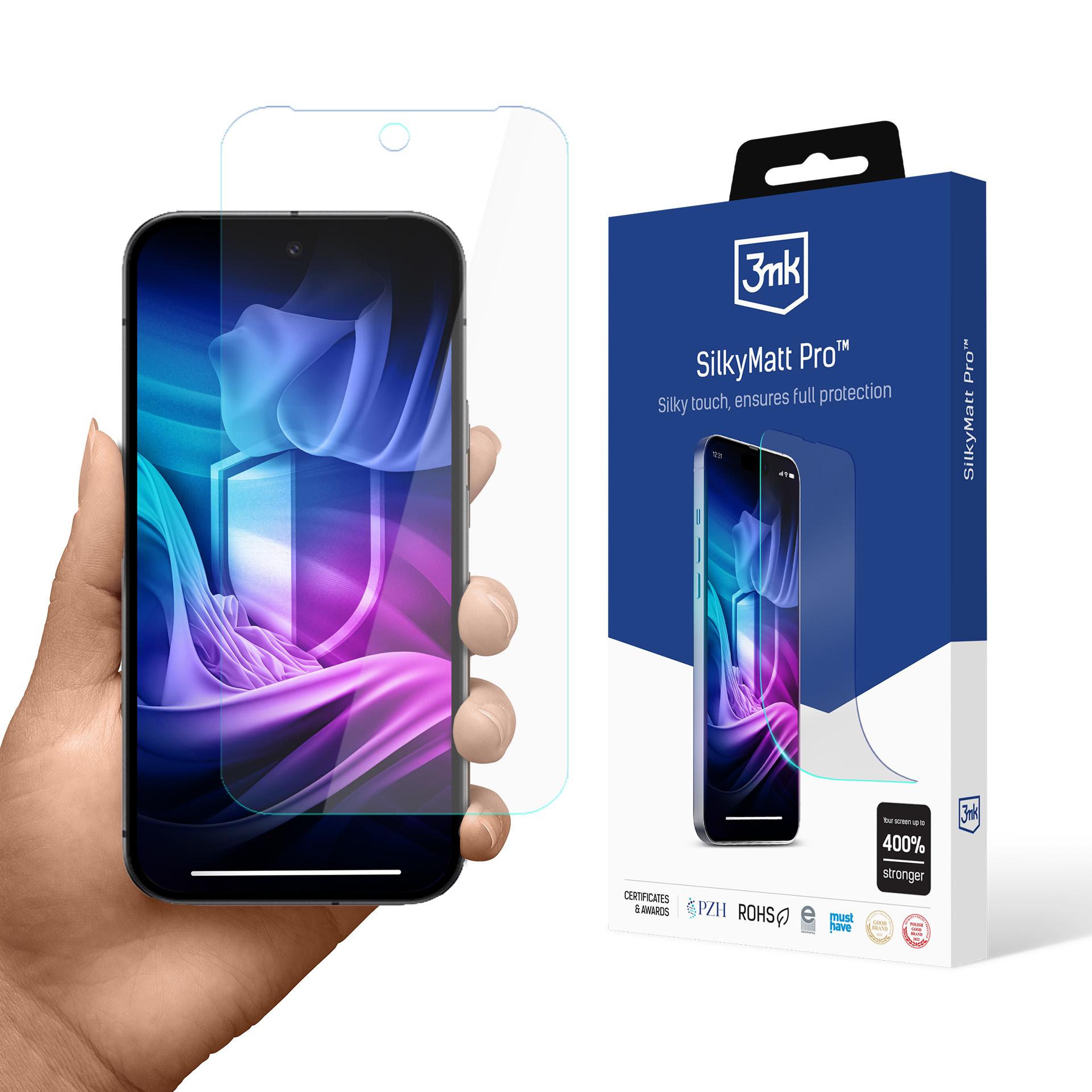 Folie protectie telefon, Silky Matt Pro, auto-regeneranta, mat, Google Pixel 9A