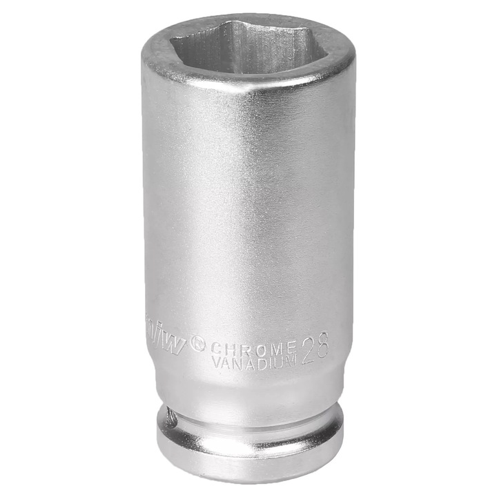 MJW 3/4"-os 6 állású villáskulcs, 28 mm hosszú, CrV acélból