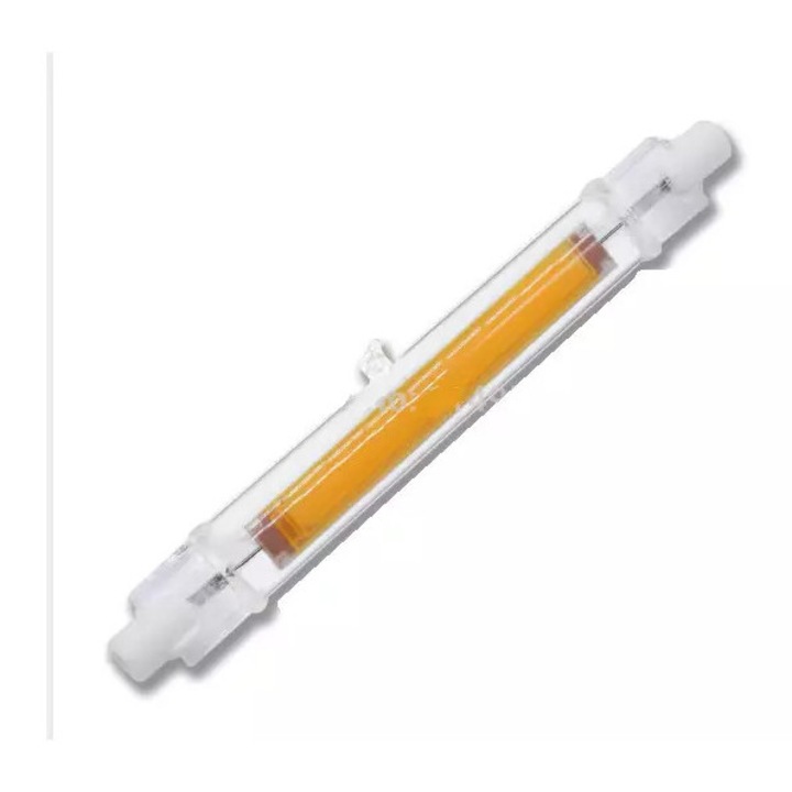 LED izzó R7S KIK 10W meleg fehér 118mm