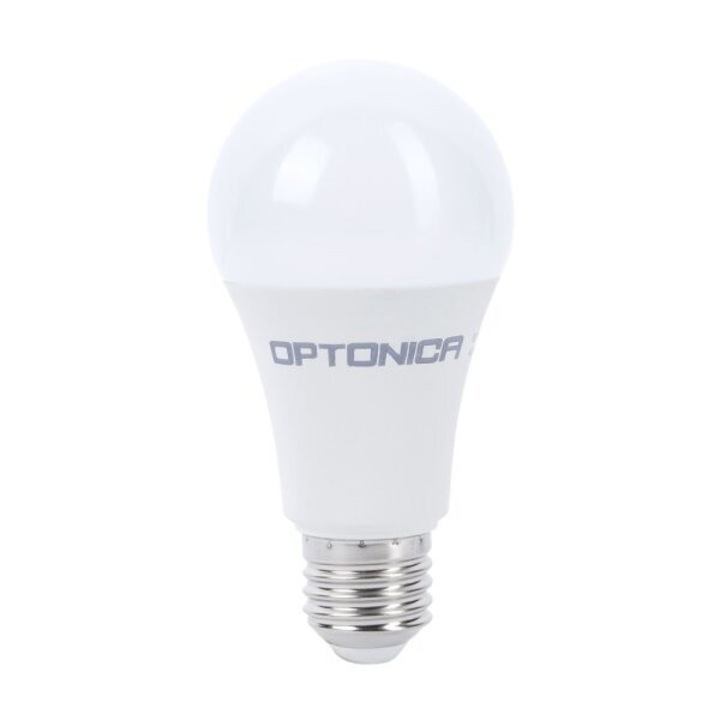 LED крушка 14W(90W), E27, A65, 1358lm, неутрална светлина (4500K), опал, Optonica