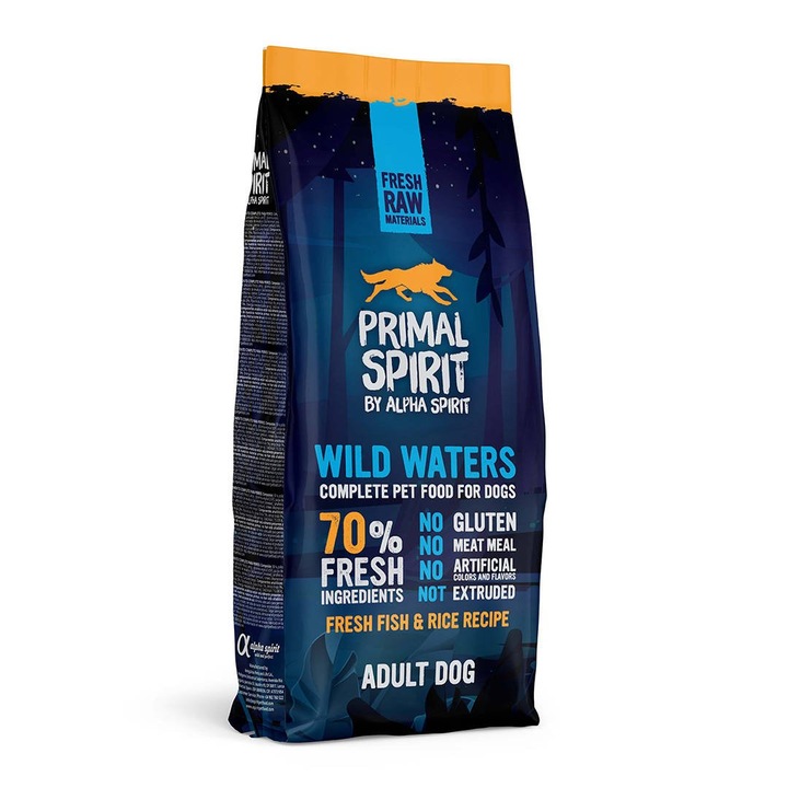Primal Spirit WILD WATERS 70% hrana uscata pentru caini 12 kg