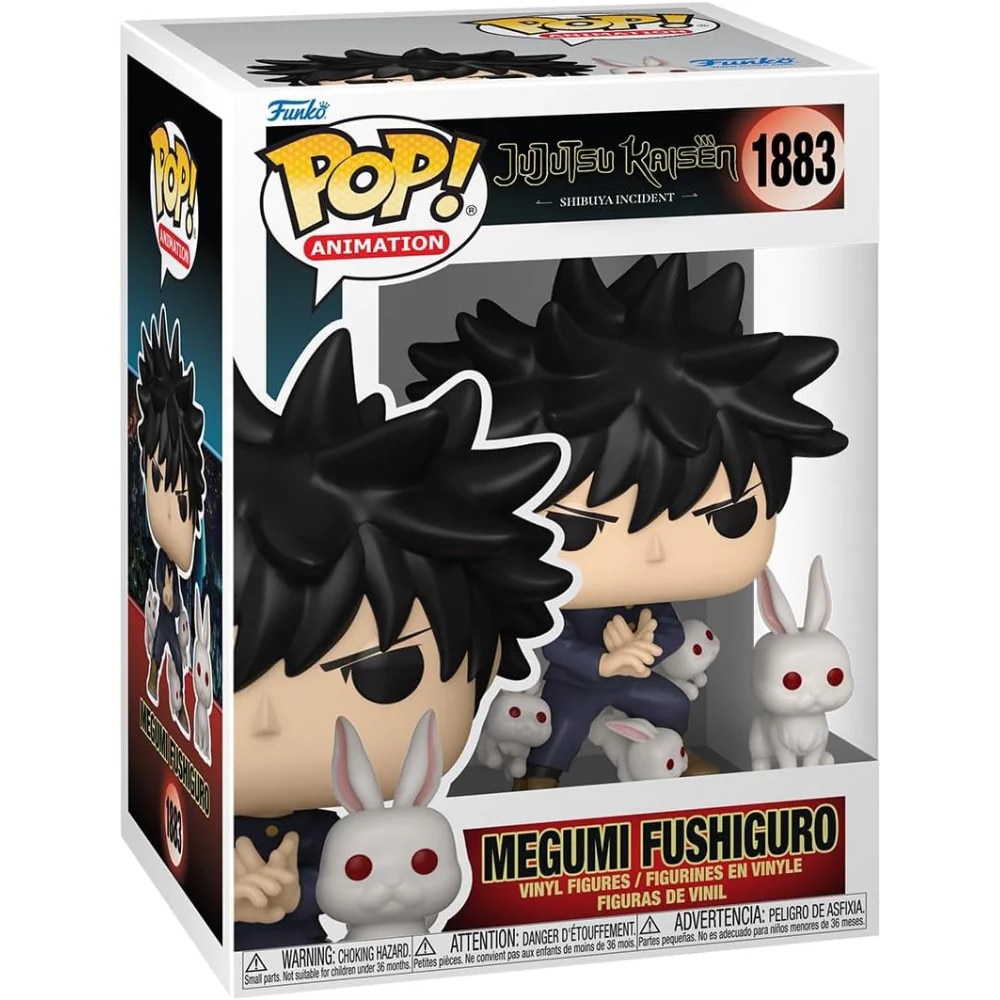 Figurina Funko Pop and Buddy, Jujutsu Kaisen, Megumi, Rabbit, 10