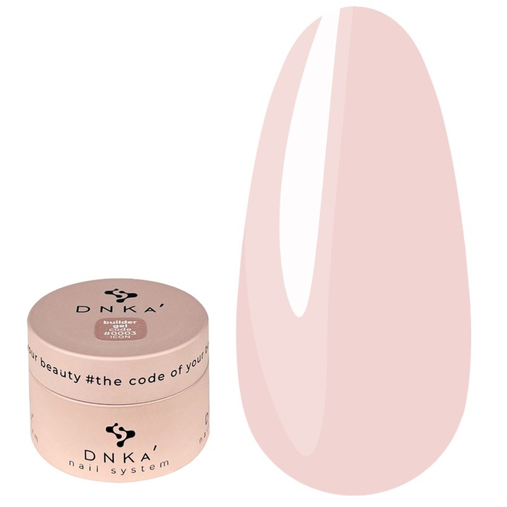 DNKa Építőgél 003 Ikon Körömlakk Zselé 30 ml