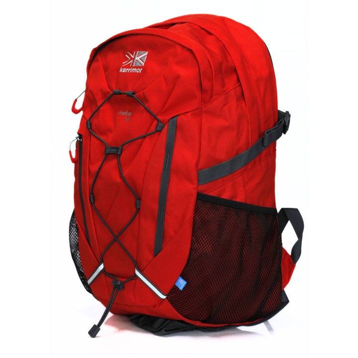 Karrimor Metro 30l-es hátizsák, piros, 48x35x13cm, kényelmes hordozórendszerrel