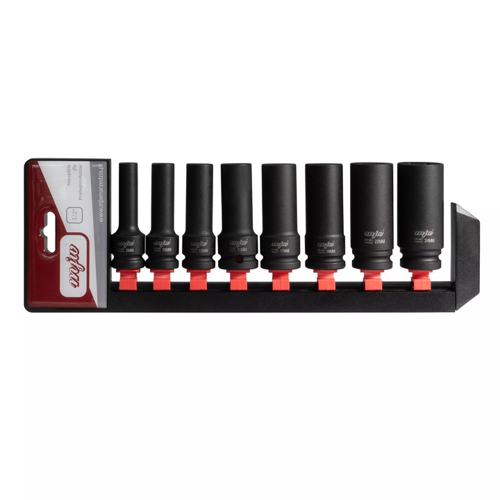 Set de chei tubulare lungi de impact MJW 1/2"" 6 unghiuri