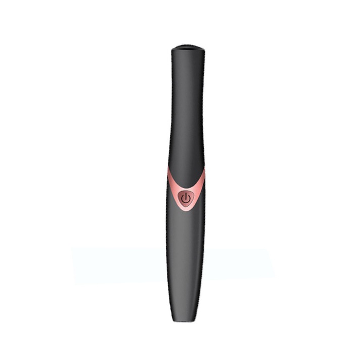 Електрическа машинка за извиване на мигли, USB презареждаема, мини 15x140x19.5mm черна