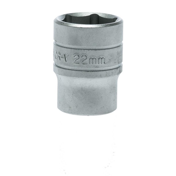 1/2"-os 22 mm-es 6-pontos dugókulcs