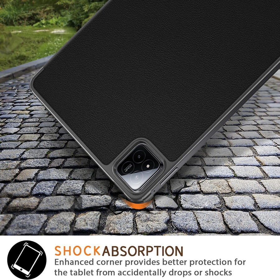 Husa pentru Xiaomi Pad 7 / 7 Pro - Techsuit FoldPro - Black