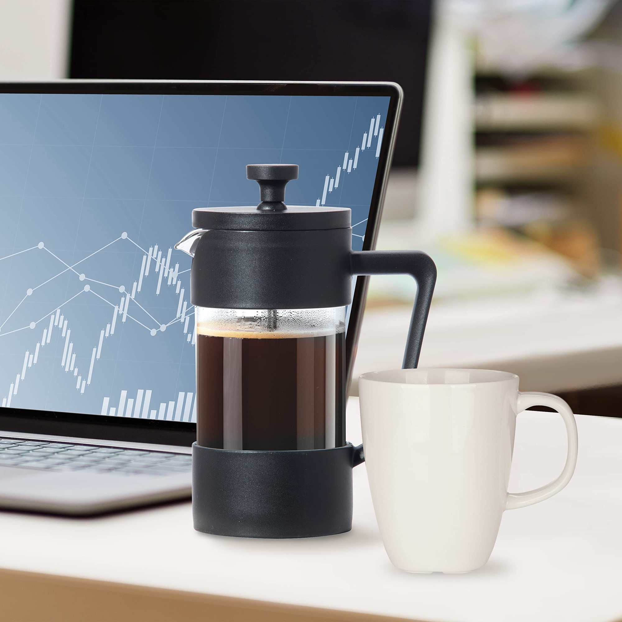 Cafetiera presa franceza 1000ml negru