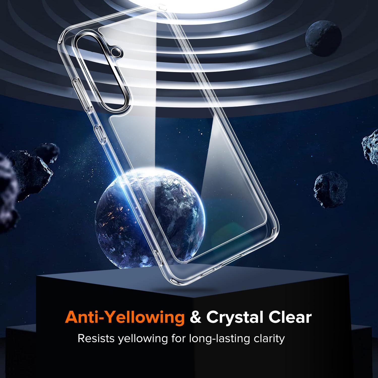 Husa Anti soc, transparenta compatibila cu Samsung Galaxy S24 FE