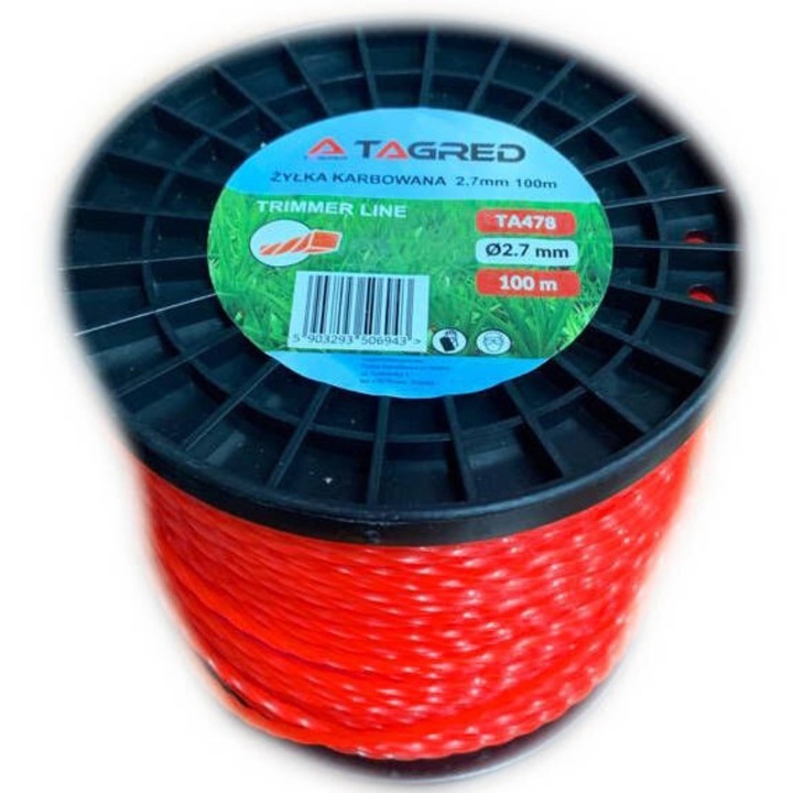 Fir motocoasa, Tagred TA478, 2, 7 mm x 100 m
