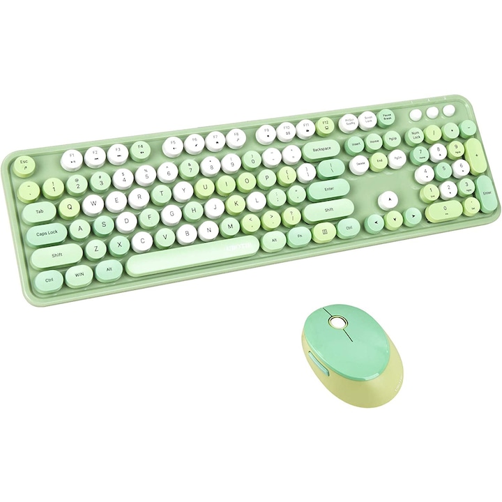 Tastatura gaming alba, ultracompacta, ergonomica