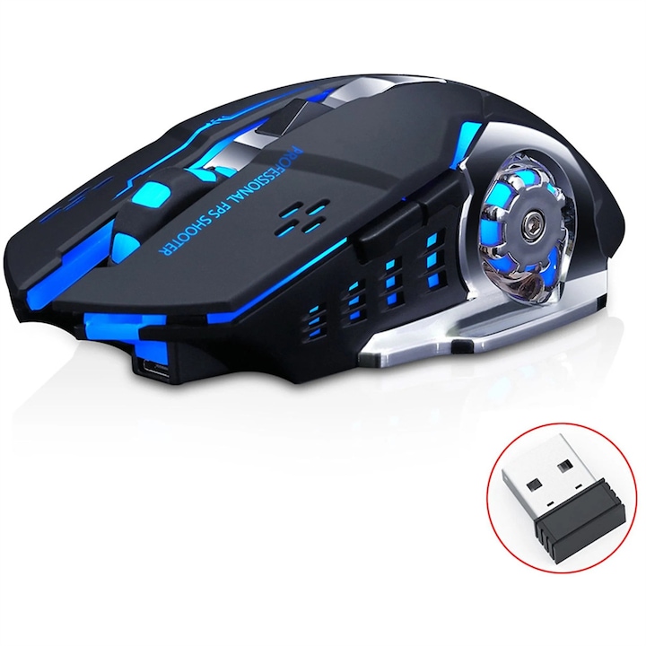 Mouse pentru deget Bluetooth compact, pentru laptop
