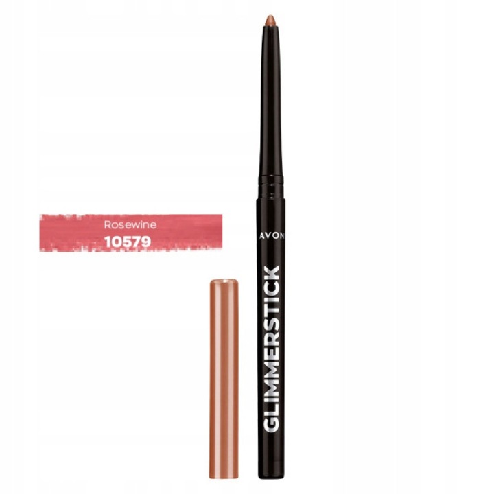 Молив за устни Avon, цвят Rosewine, налични 12 нюанса, кремообразна формула