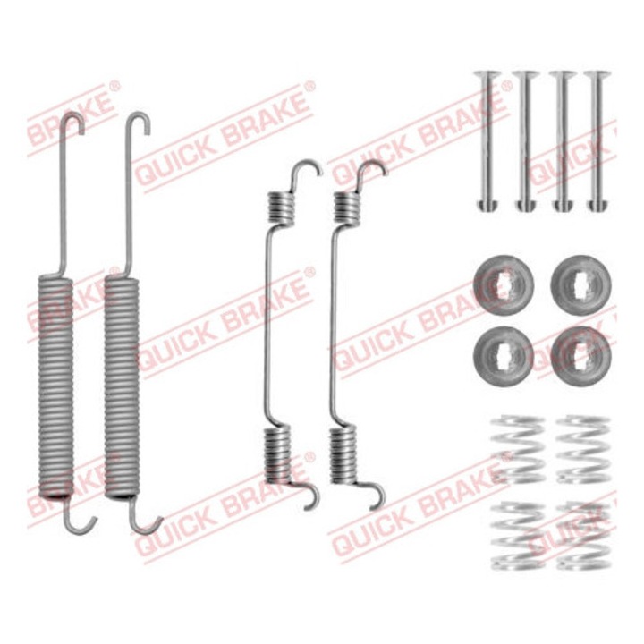 Tartozékkészlet, fékbetétek QUICK BRAKE 105-0806