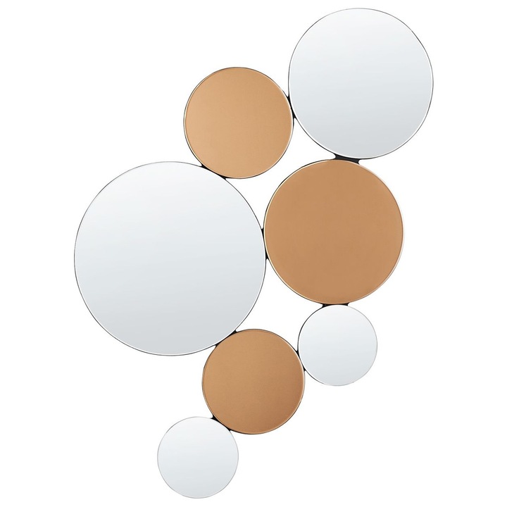 Falitükör Laxou Réz