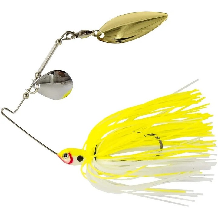Spinnerbait EnergoTeam Wizard Galben 7g - Naluca pentru StiucaCaracteristici: Tip Naluca Spinnerbait, 2 Palete, Skirt pentru Atractie, Carlig Premium, Ochi 3D, Greutate 7g, Culoare Galben