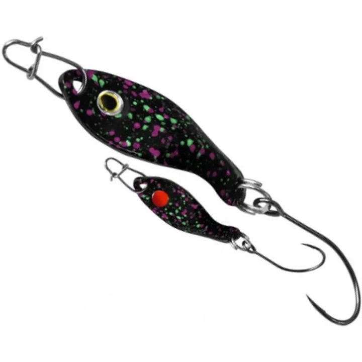 Lingurita Oscilanta Delphin Rybo, 2.5 cm, Neon, 0.5g, Carlig Nr. 8