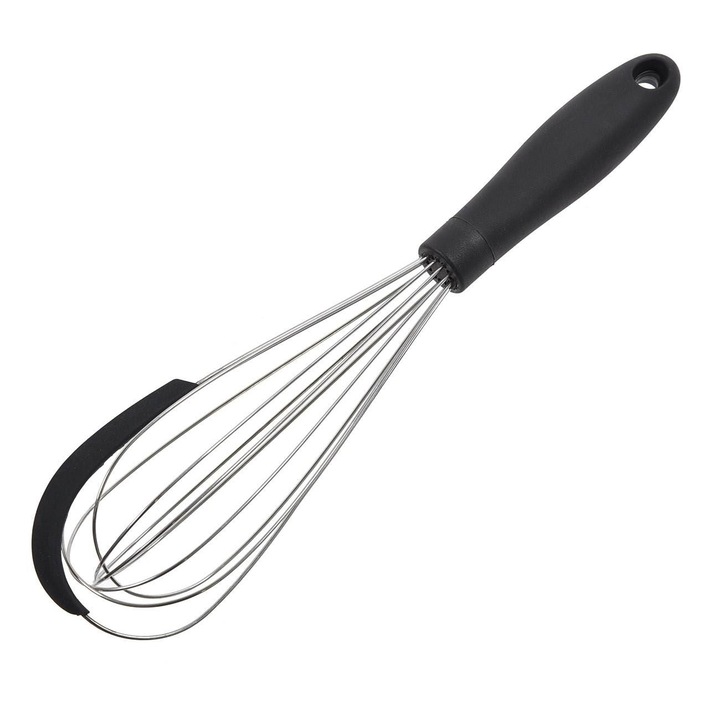 Tel Metalic cu Maner Negru 30 cm