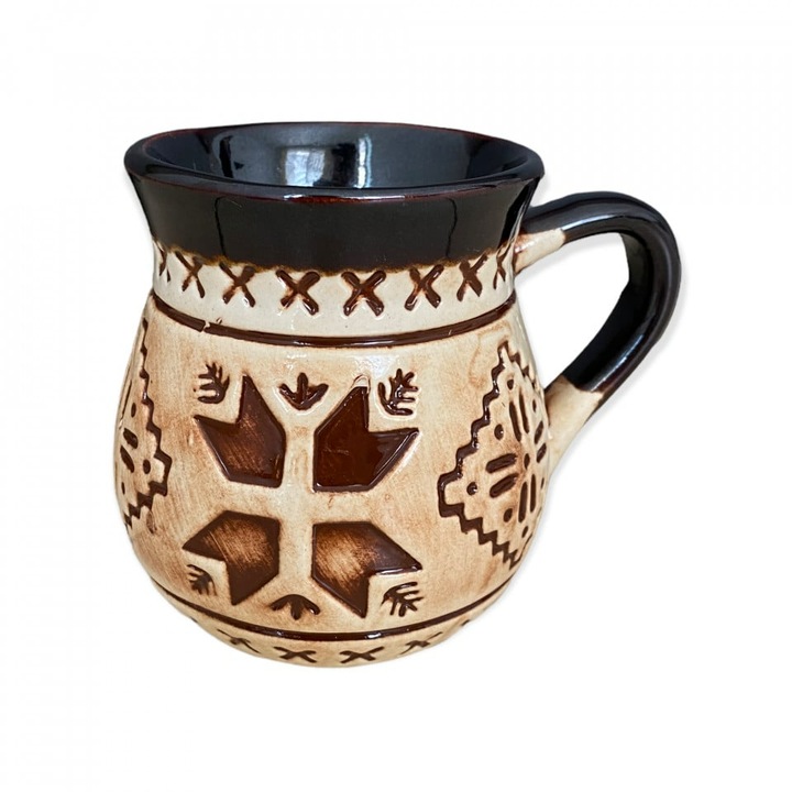 Cana pentru apa, ceai, cafea, din ceramica - 250 ml