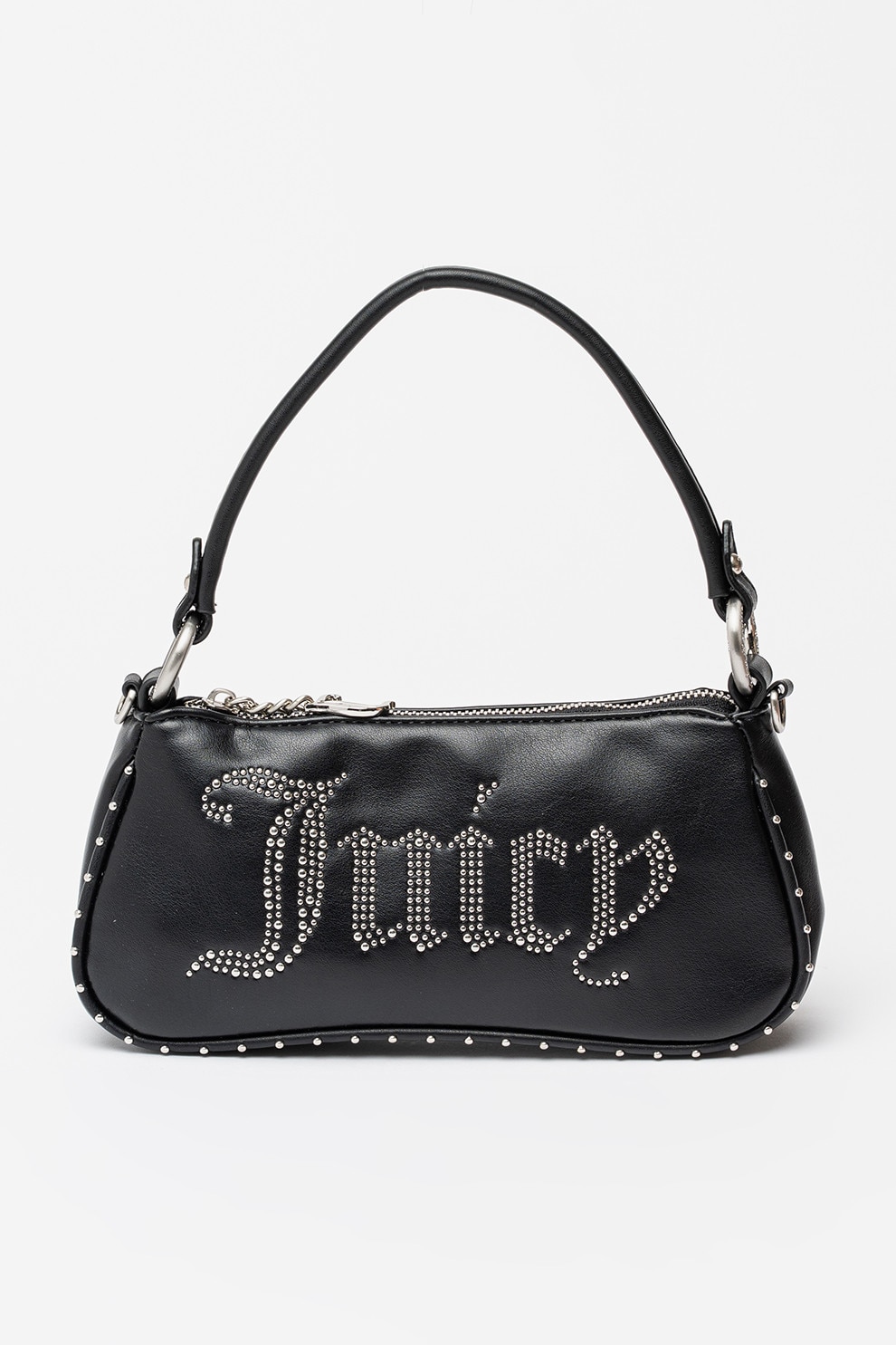 Juicy Couture, Set de geanta shopper din blana sintetica si etui