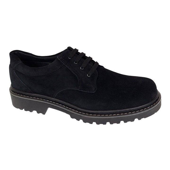 Pantofi barbati casual din piele naturala intoarsa - Model Mark 3 Marime 45