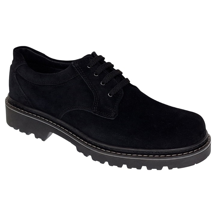 Pantofi barbati casual din piele naturala intoarsa - Model Mark 3 Marime 45