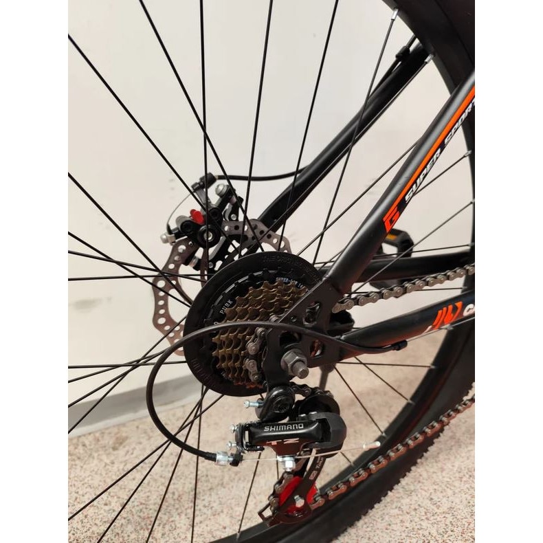 Bicicleta CARAIMAN 24 Inch unisex, Roti 24 inch, Cadru Otel, Frane