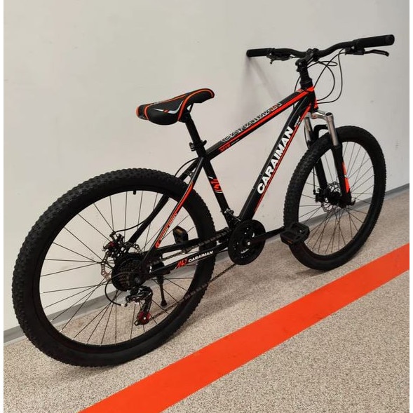 Bicicleta CARAIMAN 24 Inch unisex, Roti 24 inch, Cadru Otel, Frane