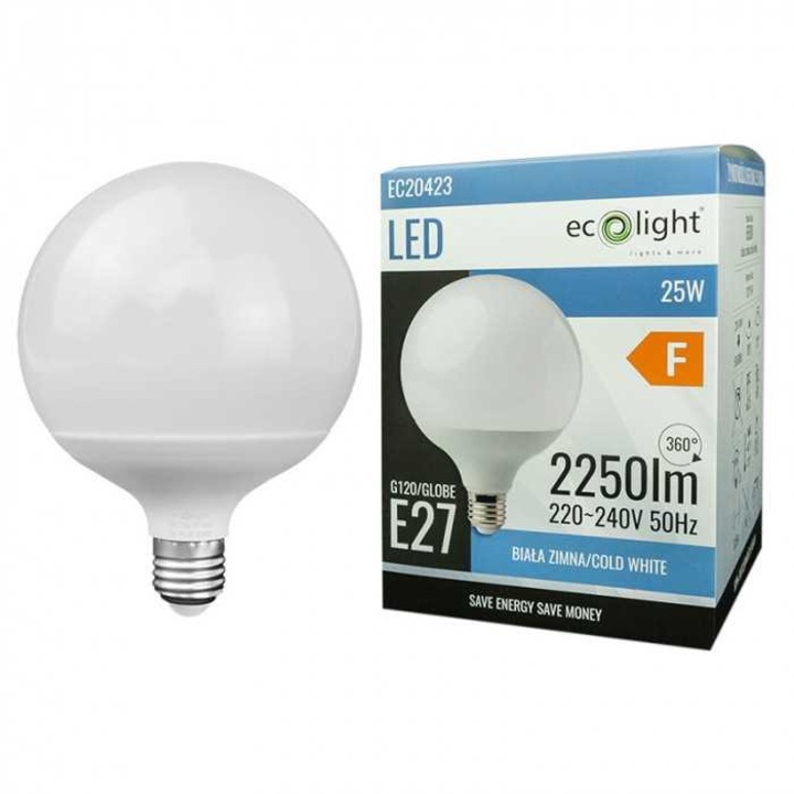 Bec LED G120 Ecolight 25W 6500K 2250lm