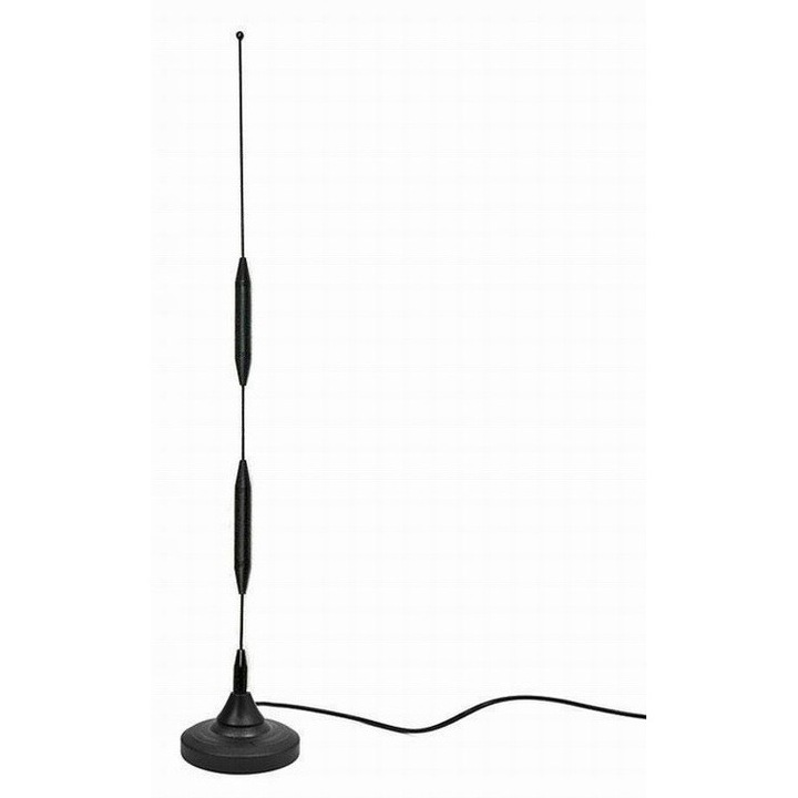 Магнитна антена за рутер HUAWEI B593u-12, DPM, 11 dBi, с 5 м кабел, 850-2170 MHz, 41 см