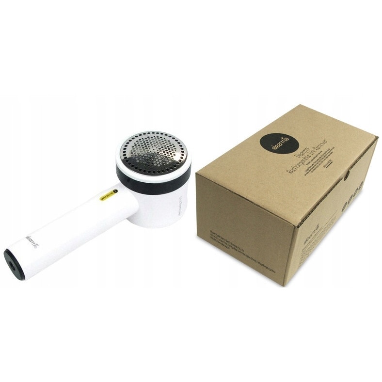Aparat de scame, Deerma MQ813, fara fir, cu cap de taiere mare, alb, 45 minute autonomie