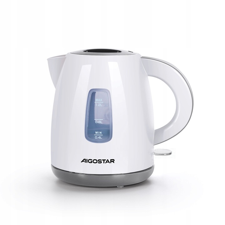 Fierbator Aigostar, 1.2L, 2200W, alb-gri