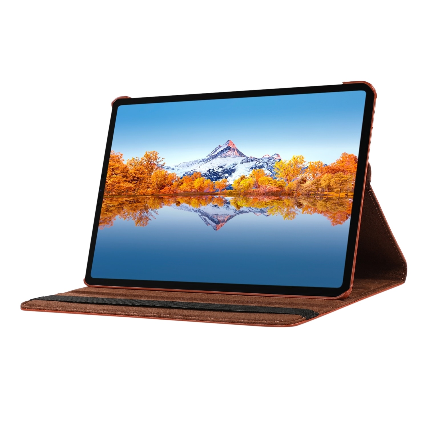 Husa tableta pentru Huawei MatePad SE 11, piele texturata litchi, rotire 360 grade, inchidere magnetica, albastru inchis