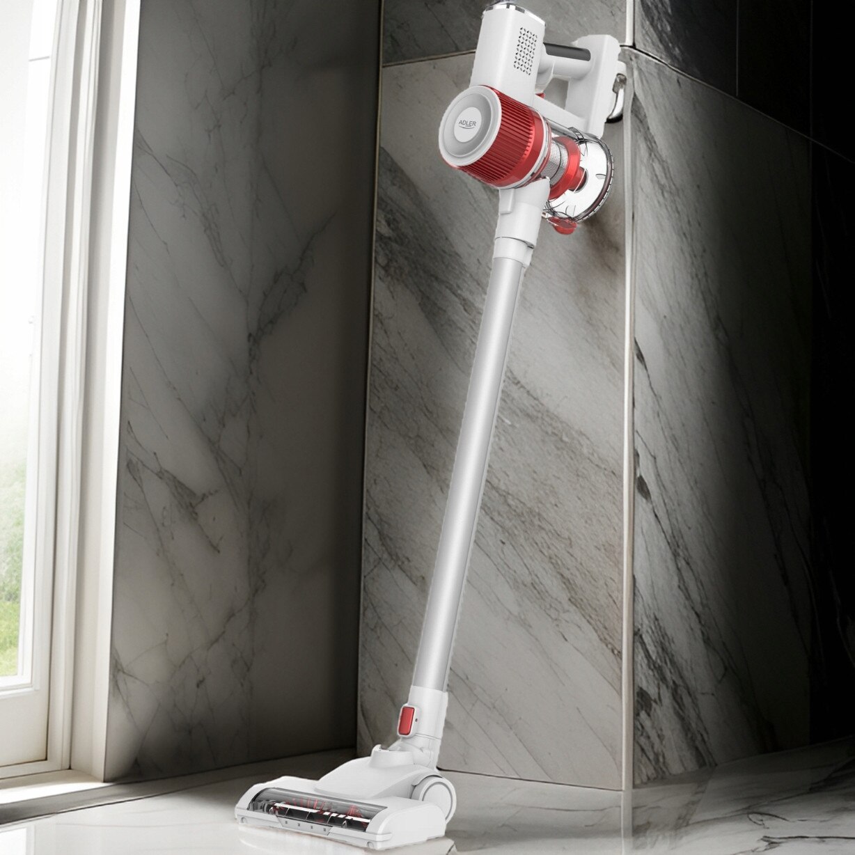 Aspirator fără fir ADLER, 300 W, Alb