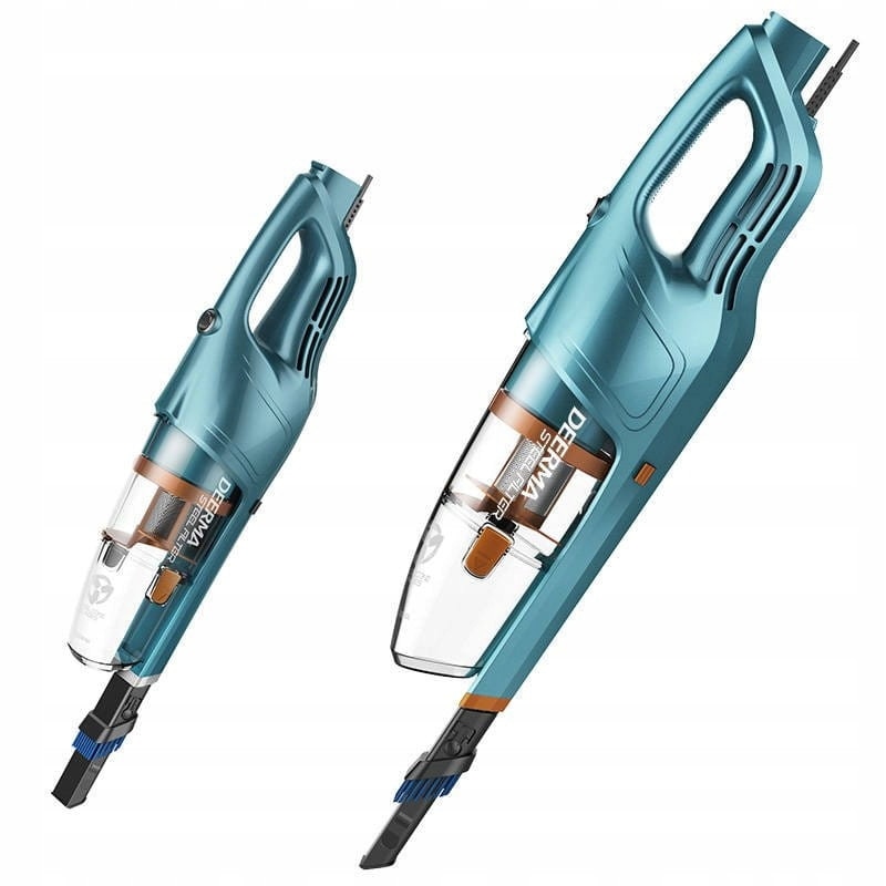 Aspirator vertical Deerma DX900, 600W, ciclon, inox, 1.2l, 4.5m cablu