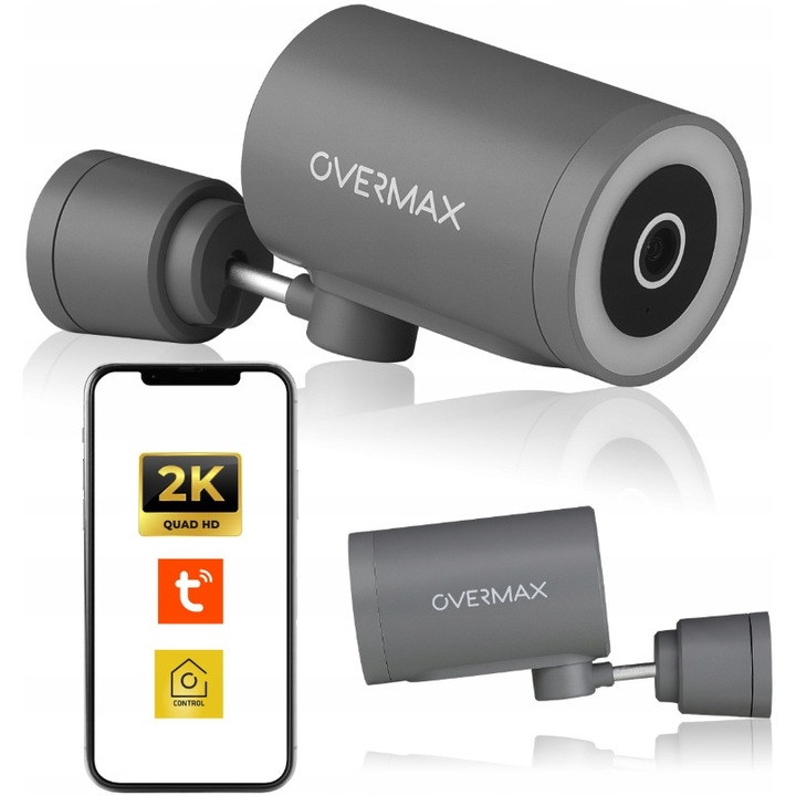 4 Mpx 2560x1440 въртяща се IP камера за видеонаблюдение, Wi-Fi, детектор на движение, нощно виждане