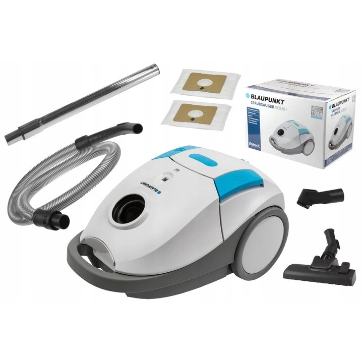 Aspirator cu sac Blaupunkt VCB201 700W, 80dB, 2l, 34,3x24x20cm