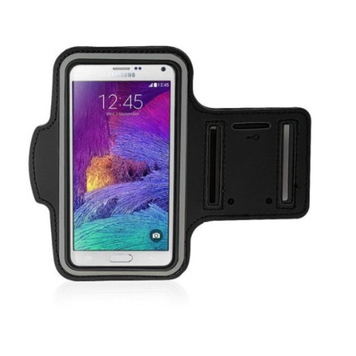 Husa de alergare pentru smartphone, roz, dimensiune XXL, set complet