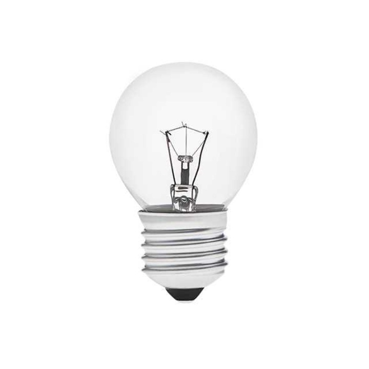 10 darabos E27 60W G45 izzókészlet, meleg fehér, 45x70 mm