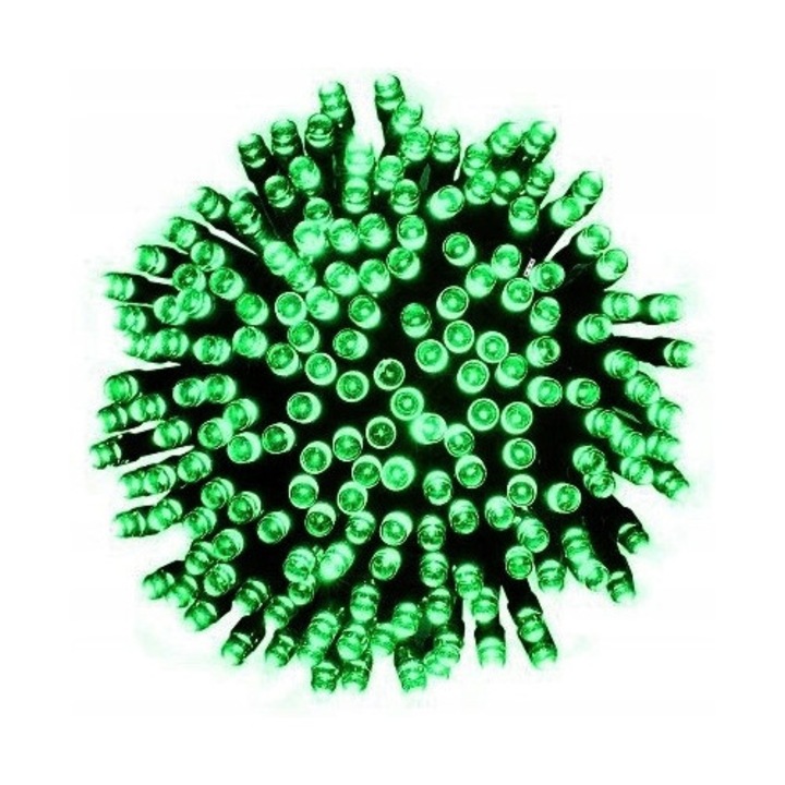 LED karácsonyfa égők, zöld