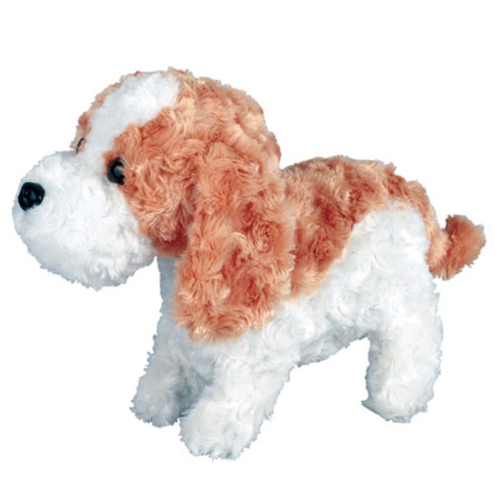 Interaktív játékkutya, TV TERMÉKEK, 7 funkció, puha szőr, 21x23cm