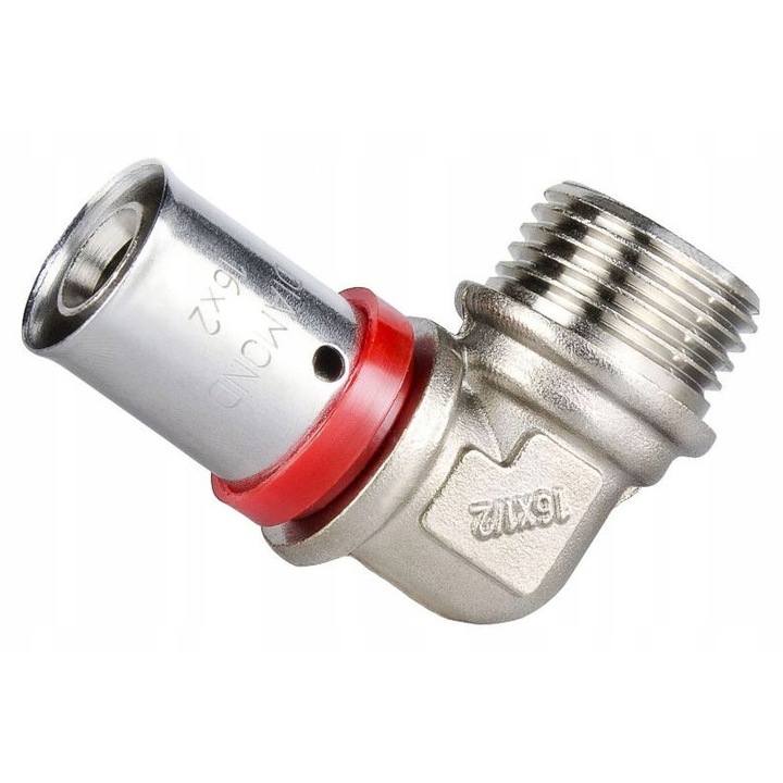 PEX oszlop 16x1/2 GZ, DIAMOND, beépítéshez, méretek 39x27mm