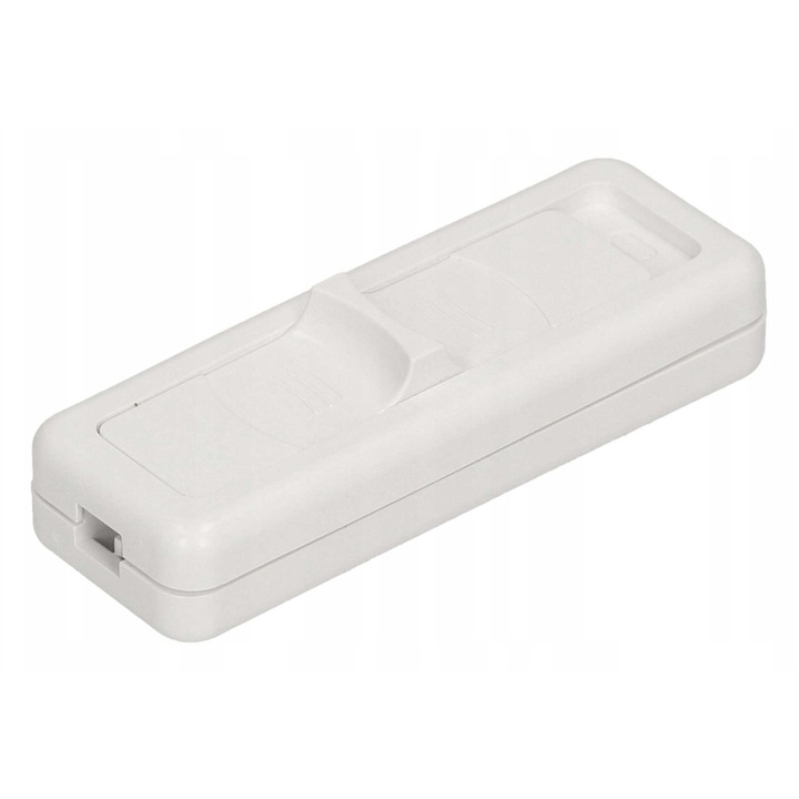 Tolókapcsoló, 2.5A/250V, Fehér