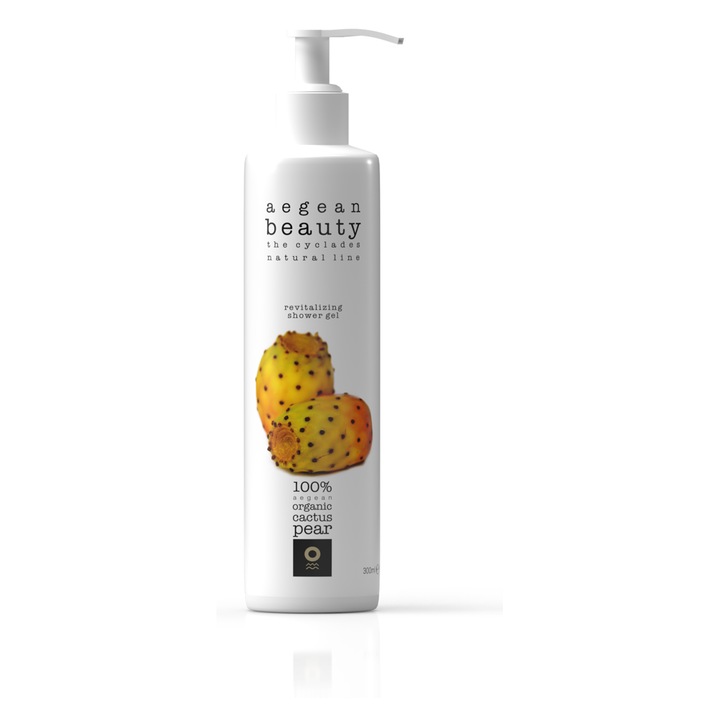 Gel de dus Aegean Beauty, ulei de cactus, 300ml