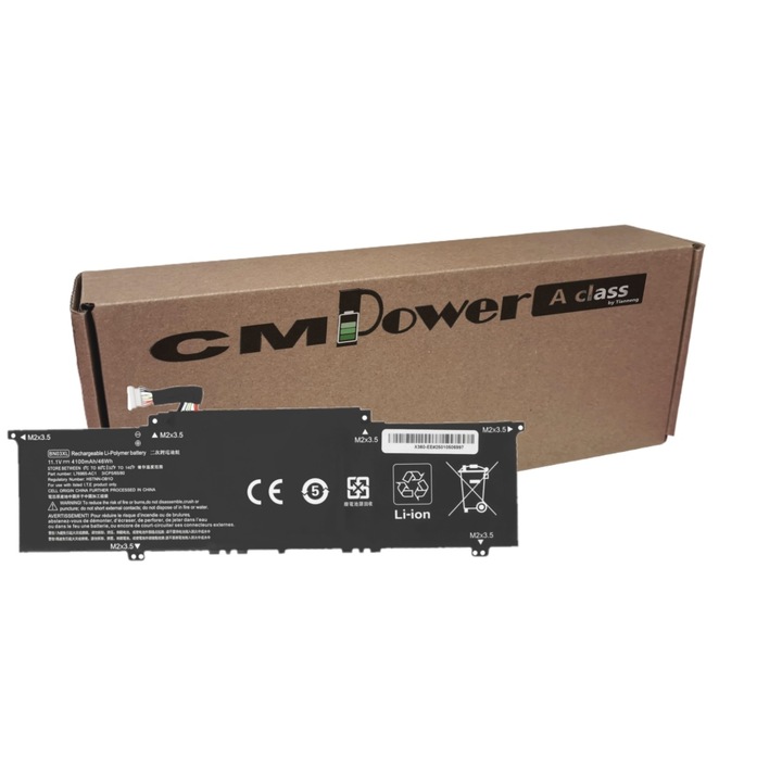 CM Power A osztályú laptop akkumulátor HP Envy 13, x360 15 HSTNN-DB9N HSTNN-OB1O L73965-271 L76965-271