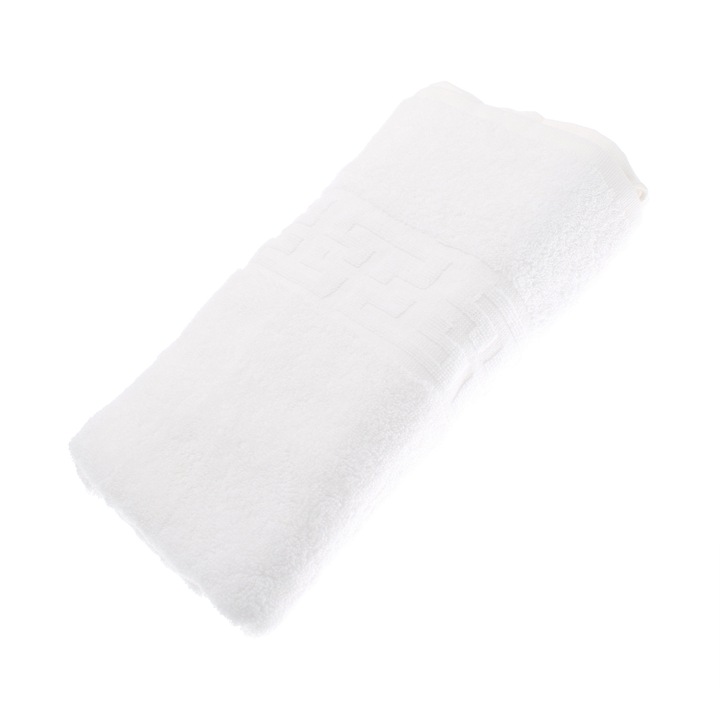 Памучна кърпа, размер 50x90 см, 620 г/м², Plush, Бяла, PRS201