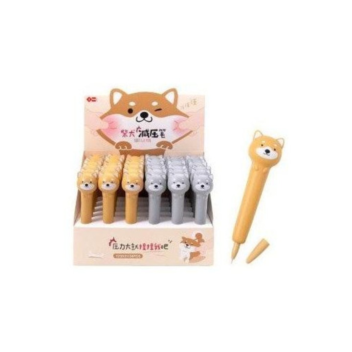 Pix gel Squishy set 36 buc albastru 0,5mm