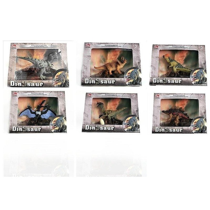 Фигурка на динозавър 13 см, многоцветен комплект, Adar