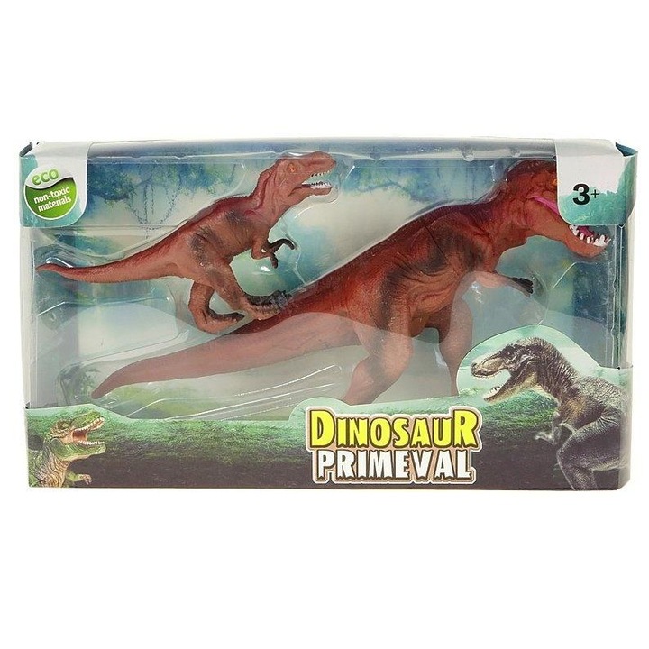 Комплект от 2 фигурки на динозавър, Адар, 3+ години